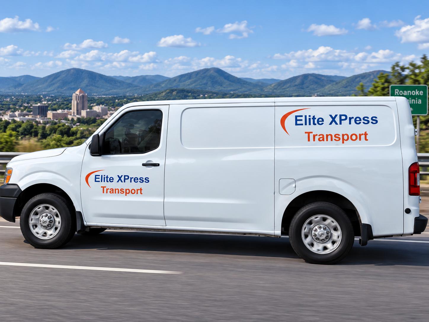 EliteXpress delivery vehicle